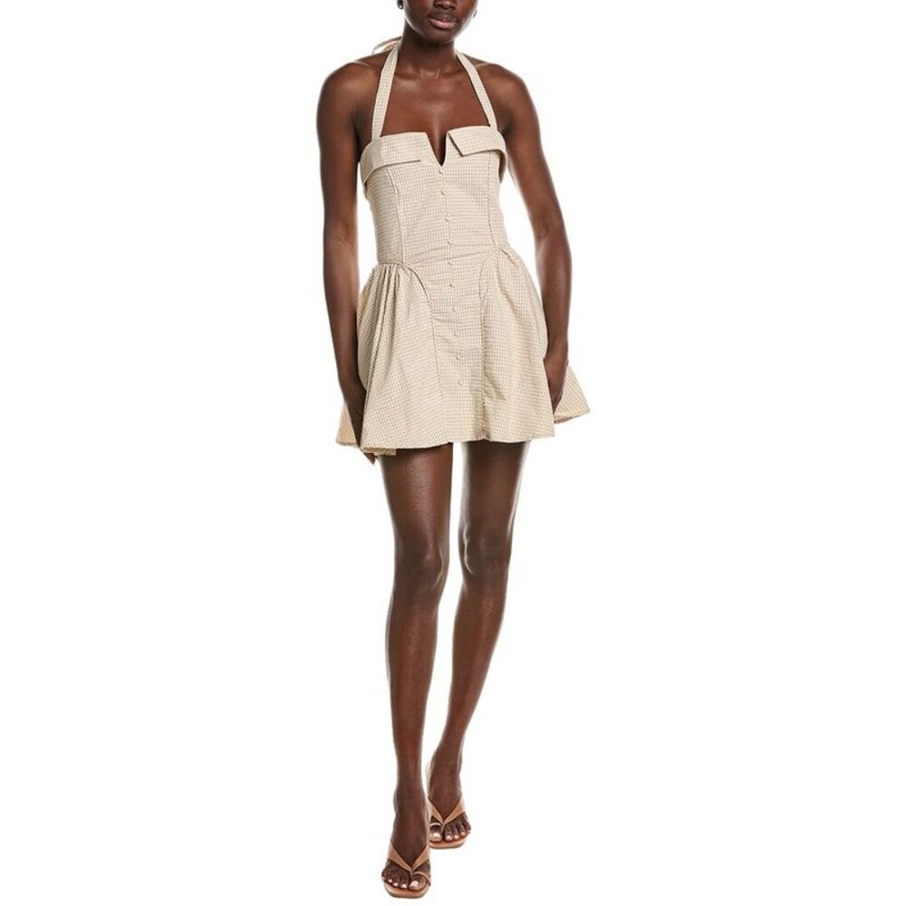 Moonsea Womens Mini Dress, Brown